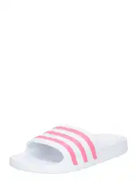 Badeschuh 'Adilette Aqua' hellpink / wei