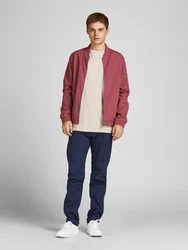 Jack & Jones T-Shirt JJEORGANIC BASIC TEE SS O-NECK NOOS beige