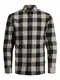 JACK & JONES Hemd 'Gingham' beige / anthrazit