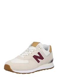 Sneaker bordeaux / puder / weiß / hellbeige