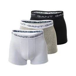 Boxershorts graumeliert / schwarz / wei