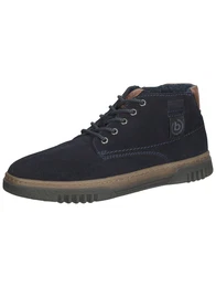Schnürboots navy / braun