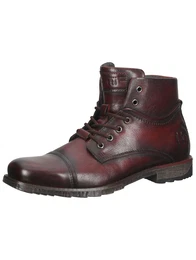 Schnürboots burgunder