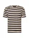 Only & Sons T-Shirt ''''Viggo'''' hellbraun / schwarz / weiß