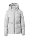 Ragwear Zimska jakna ''''CALENA''''  siva melange / svijetlosiva