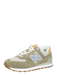 Sneaker rauchblau / oliv / pastellgrn