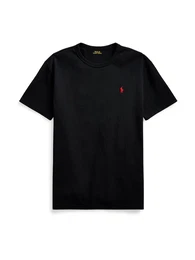 T-Shirt 'Classic' hellrot / schwarz
