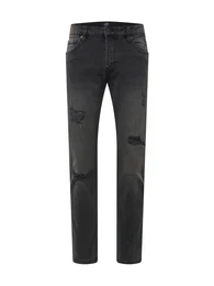 Jeans ''''MR. RED'''' dunkelgrau