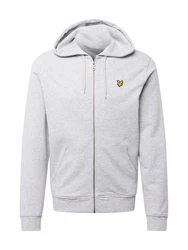Lyle & Scott Sweatjacke goldgelb/hellgrau/schwarz