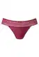 LASCANA Tanga gaćice  bordo