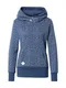 Ragwear Majica ''''Chelsea''''  mornarska / bela