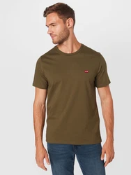 LEVI'S T-Shirt Original Housemark Tee oliv/rot/wei