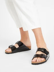 BIRKENSTOCK Pantolette 'Arizona' schwarz