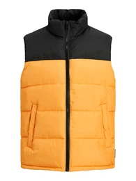 Weste ''''Paul'''' hellorange / schwarz