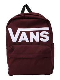 Rucksack 'Old Skool' burgunder / wei