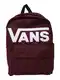 VANS Rucksack 'Old Skool' burgunder / wei