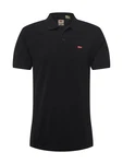LEVI'S Poloshirt 'Housemark Polo' rot/schwarz