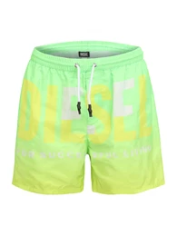 DIESEL Badeshorts ''''WAVE'''' neongrün / neongelb / hellgrau / limone