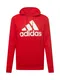 ADIDAS PERFORMANCE Sportsweatshirt rot / weiß