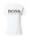 BOSS Casual Majica  bijela / tamno plava