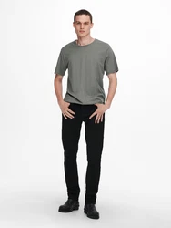 Only & Sons T-Shirt ONSMatt rauchgrau