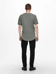 Only & Sons T-Shirt ONSMatt rauchgrau