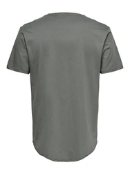Only & Sons T-Shirt ONSMatt rauchgrau