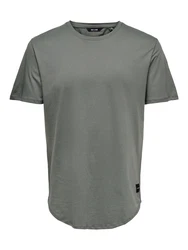 Only & Sons T-Shirt ONSMatt rauchgrau