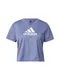 ADIDAS SPORTSWEAR Funkční tričko  šeříková / bílá