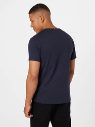 Les Deux T-Shirt 'Lens' navy/wei