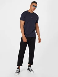 Les Deux T-Shirt 'Lens' navy/wei