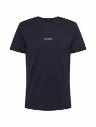 Les Deux T-Shirt 'Lens' navy/wei