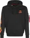 ALPHA INDUSTRIES Sweatshirt ''''X Hot Wheels Flame'''' schwarz / mischfarben