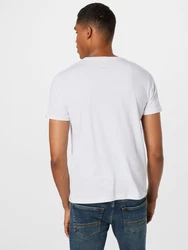 Alpha Industries T-Shirt Alpha Label T cognac/schwarz/weiß