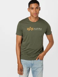 Alpha Industries T-Shirt Alpha Label T Dunkelgrün/Dunkelgrün/Dunkelgrün/Dunkelgrün/Dunkelgrün/Dunkelgrün/Dunkelgrün/Dunkelgrün/Dunkelgrün/Dunkelgrün/Dunkelgrün
