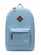 Herschel Rucksack ''''Heritage'''' blue denim / braun