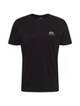 ALPHA INDUSTRIES T-Shirt silbergrau/schwarz