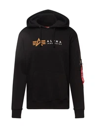 Sweatshirt orange / rot / schwarz / wei