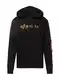 ALPHA INDUSTRIES Sweatshirt orange / rot / schwarz / wei