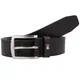 TOMMY HILFIGER Grtel 'Denton' navy / dunkelbraun / rot / wei