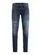JACK & JONES Kavbojke ''''LIAM''''  temno modra