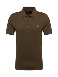 Lyle & Scott T-Shirt Poloshirt dunkelbraun/gelb Lyle & Scott T-Shirt Poloshirt dunkelbraun/gelb