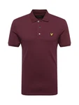 Lyle & Scott T-Shirt Poloshirt gelb/burgunder
