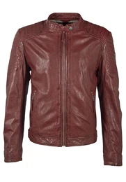 Bikerjacke rot