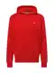 Tommy Jeans Majica  mornarska / ognjeno rdea / bela