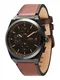FOSSIL Uhr schwarz / braun