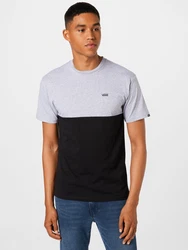 VANS T-Shirt COLOR BLOCK hellgrau/schwarz