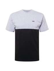 VANS T-Shirt COLOR BLOCK hellgrau/schwarz