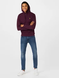 Lyle & Scott Sweatshirt gelb/bordeaux/schwarz