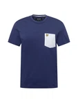 Lyle & Scott T-Shirt Basic Mit Brusttasche navy/wei